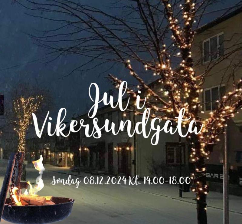 Julemarked i Vikersundgata